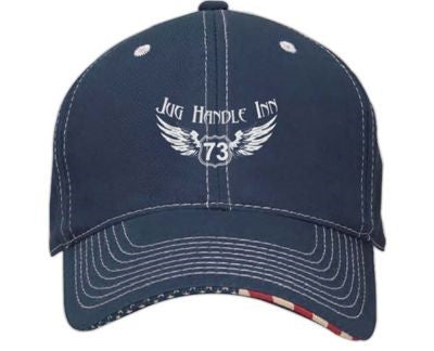 PATRIOTIC HAT WITH WING LOGO